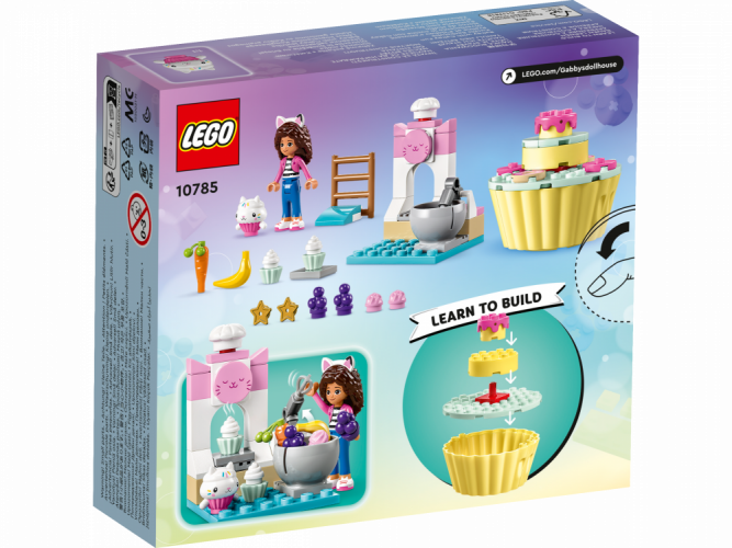 LEGO® Casa das Bonecas de Gabby 10785 Cozinha Divertida com o Bolinho