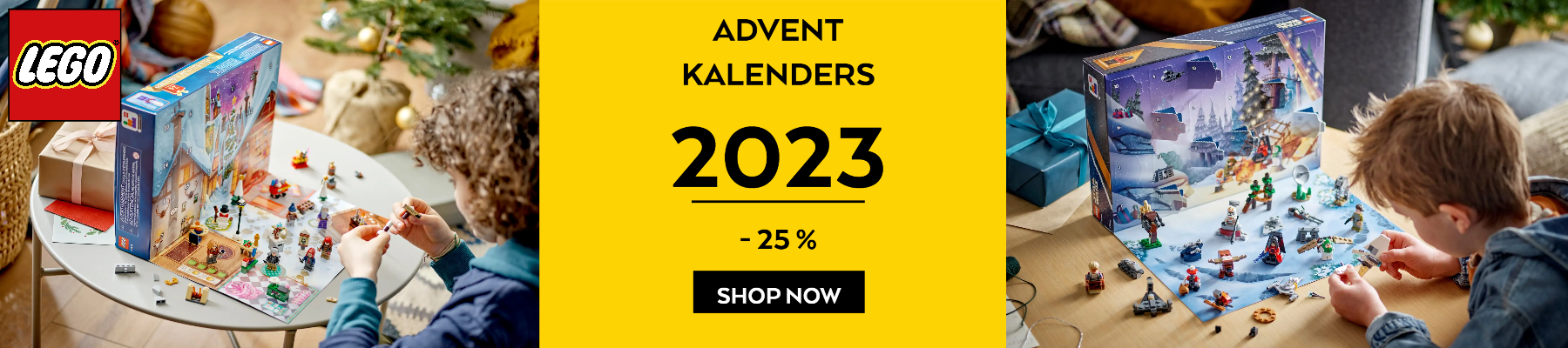 Adventskalenders 2023 LEGO® | KITSTORE.nl