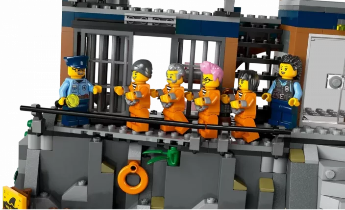 LEGO® City 60419 La prison de la police en haute mer