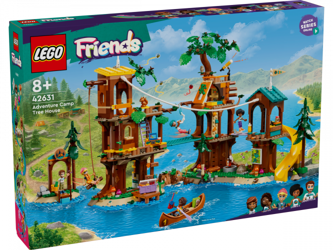 LEGO® Friends 42631 Dobrodružný tábor - dom na strome