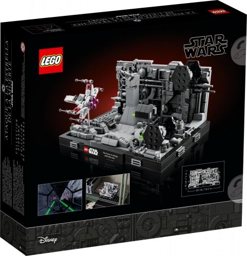 LEGO® Star Wars™ 75329 Útok na Hviezdu smrti – dioráma