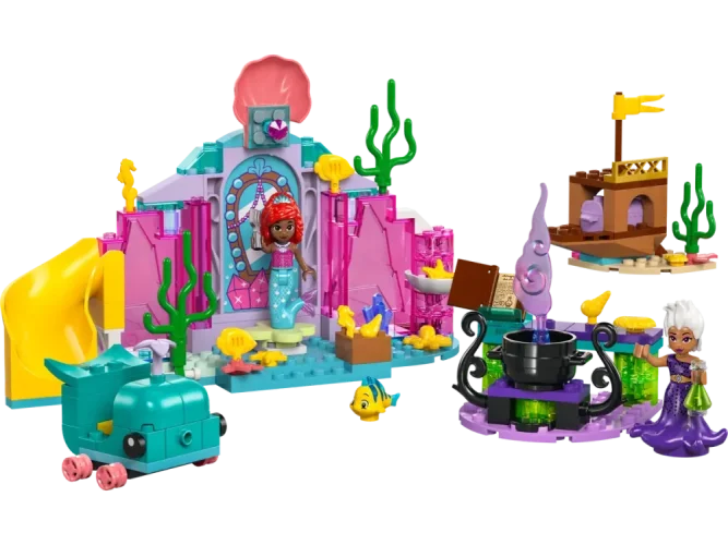 LEGO® Disney™ 43254 Ariel a jej krištáľová jaskyňa