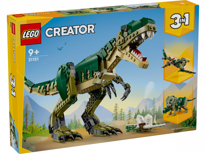 LEGO® Creator 3-en-1 31151 Le T-rex