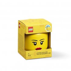 LEGO® Testa contenitore (mini) - ragazza