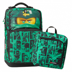 LEGO® Ninjago Green Maxi Plus 20214-2201 - iskolai hátizsák
