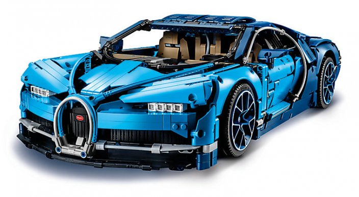 LEGO® Technic 42083 Bugatti Chiron - poškodený obal