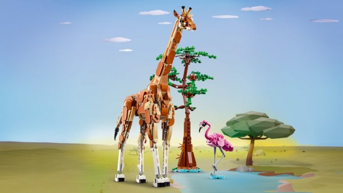 LEGO® Creator 3-in-1 31150 Animais Selvagens do Safari