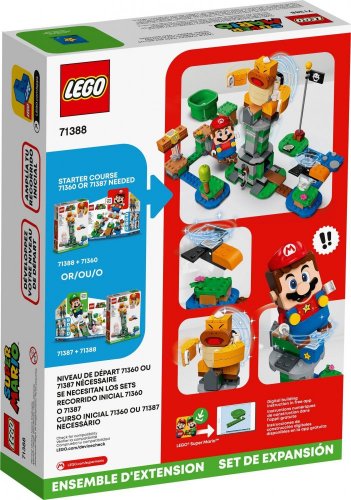 LEGO® Super Mario™ 71388 Boss Sumo Bro Toronydöntő kiegészítő szett
