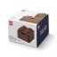 LEGO® drewniany stolik box 4 z szufladą (dąb - bejcowany na ciemno)