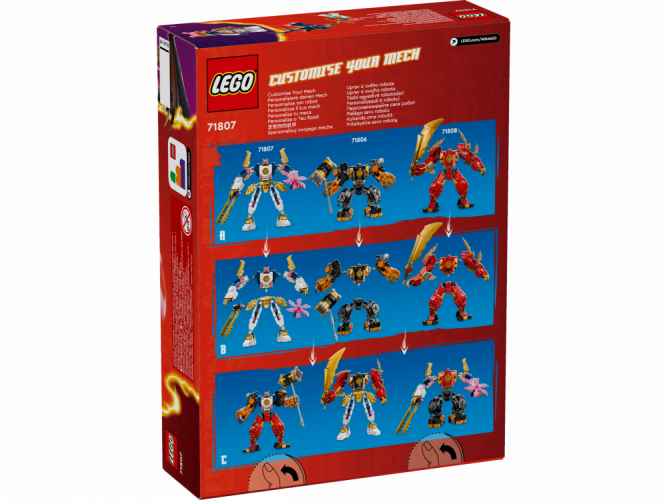 LEGO® Ninjago® 71807 Le robot élémentaire de la technologie de Sora