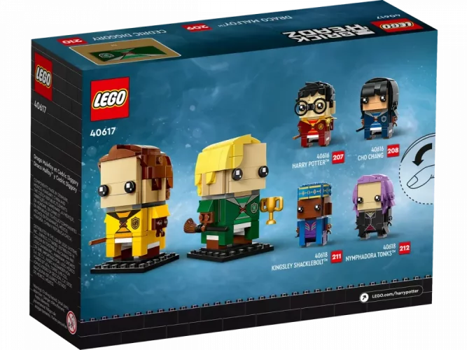 LEGO® BrickHeadz 40617 Draco Malfoy™ i Cedric Diggory