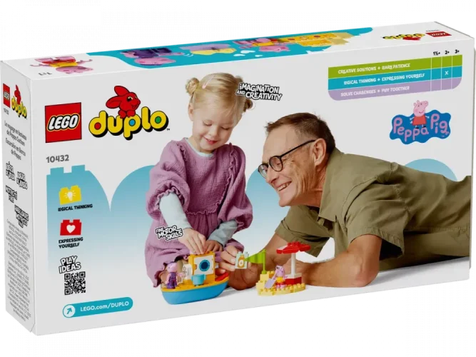 LEGO® DUPLO® 10432 Prasiatko Peppa a výlet na loďke