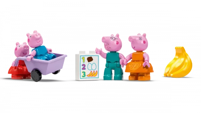 LEGO® DUPLO® 10434 Prasiatko Peppa a supermarket