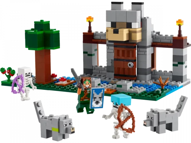 LEGO® Minecraft® 21261 Die Wolfsfestung