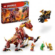 LEGO® Ninjago® 71793 Dragone di Lava Transformer Heatwave