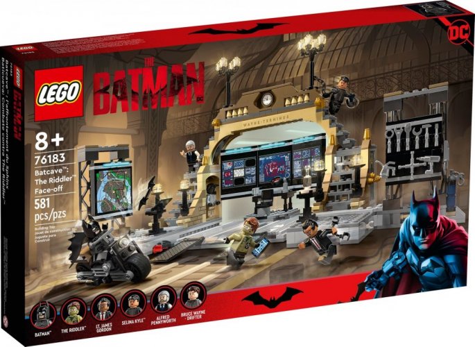 LEGO® DC Batman™ 76183 Batmanova jaskyňa: Súboj s Riddlerom