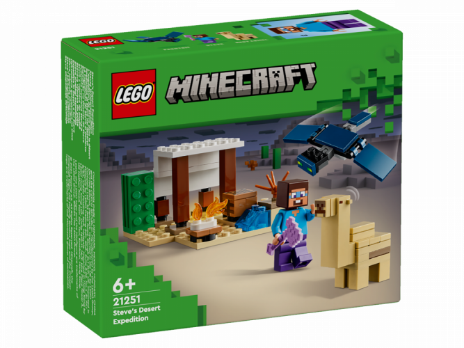 LEGO® Minecraft® 21251 La Expedición de Steve al Desierto