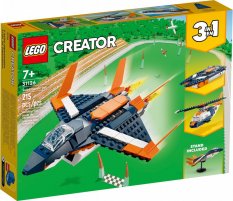 LEGO® Creator 3-en-1 31126 L’avion supersonique