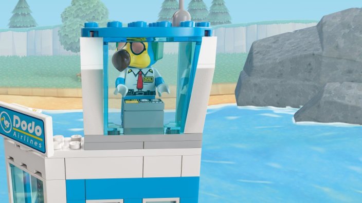 LEGO® Animal Crossing™ 77051 Voyage aérien avec Dodo Airlines