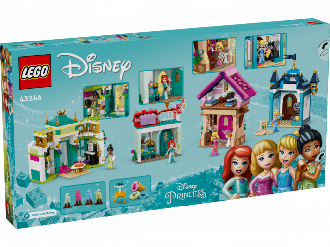LEGO® Disney™ 43246 Aventura en el Mercado de las Princesas Disney