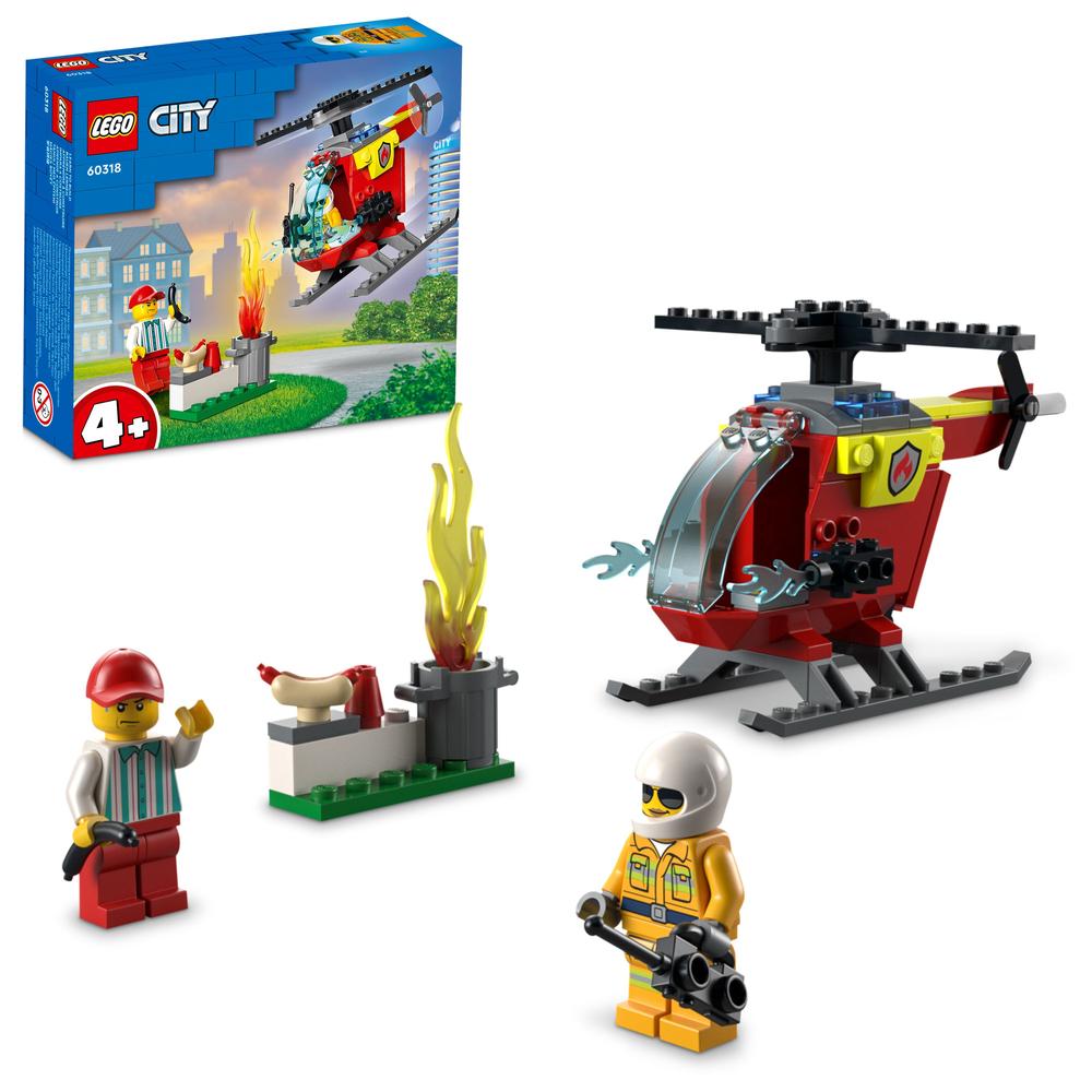 LEGO City L'Hélicoptère de Secours des Pompiers 60281 LEGO : la