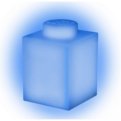 LEGO Classic Veilleuse brique en silicone - bleu