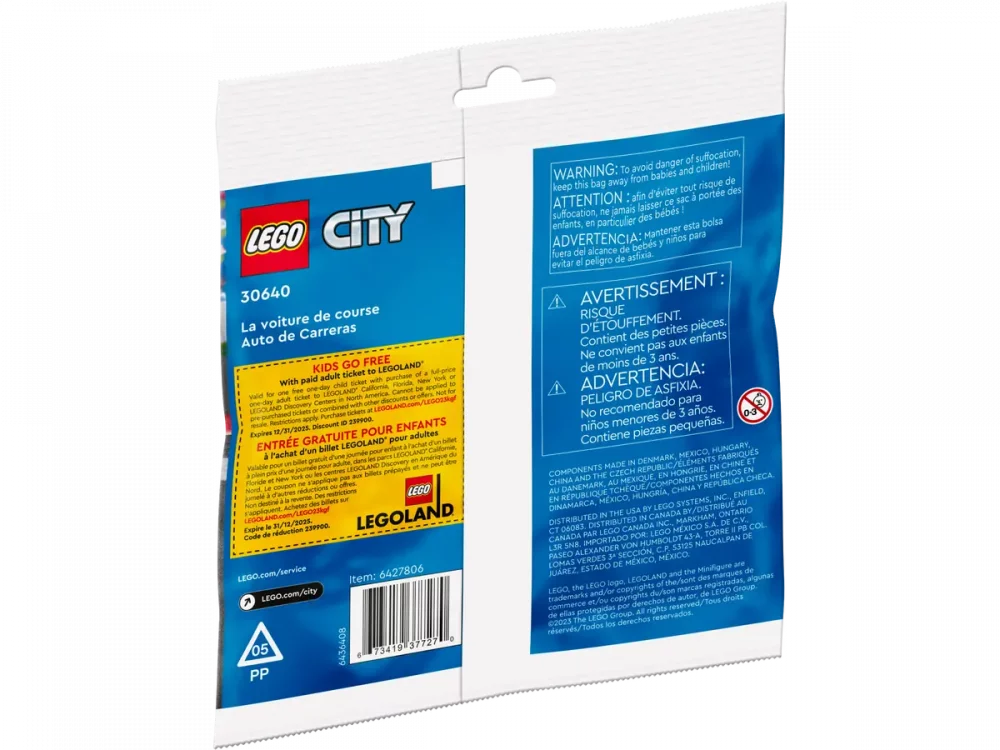 LEGO® City 30640 Auto da corsa