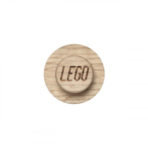 LEGO® drevený vešiak na zoď, 3 ks (dub - ošetrený mydlom)