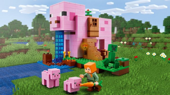LEGO® Minecraft® 21170 Das Schweinehaus