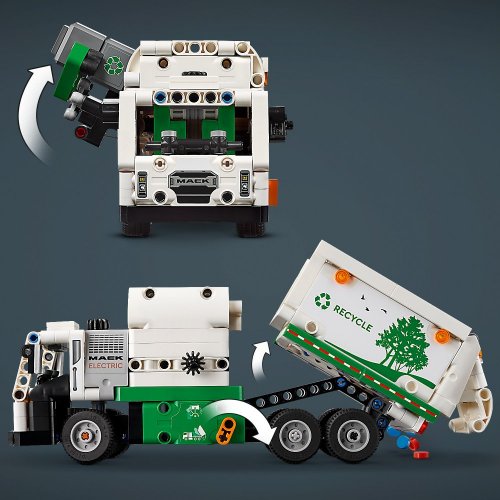 42167 - LEGO® Technic - Mack LR Electric Camion Poubelle LEGO