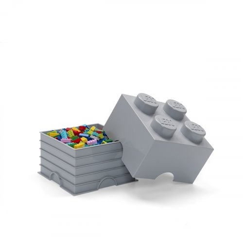 LEGO® Tárolódoboz 4 - szürke