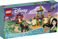 LEGO® Disney™ 43208 Dobrodružstvá Jasmíny a Mulan