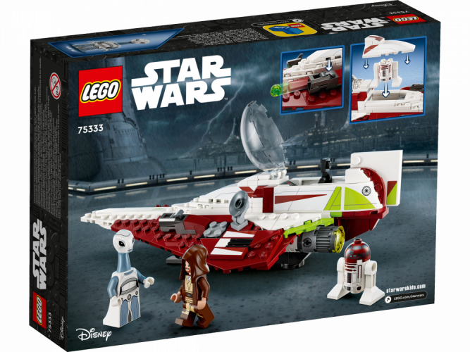 LEGO® Star Wars™ 75333 Jedi Starfighter™ di Obi-Wan Kenobi