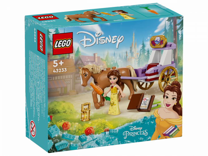 LEGO® Disney™ 43233 Belles sagovagn med häst