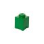 LEGO® Aufbewahrungsbox 1 - dunkelgrün