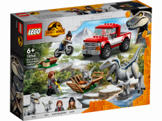LEGO® Jurassic World™ 76946 Captura de los Velocirraptores Blue y Beta