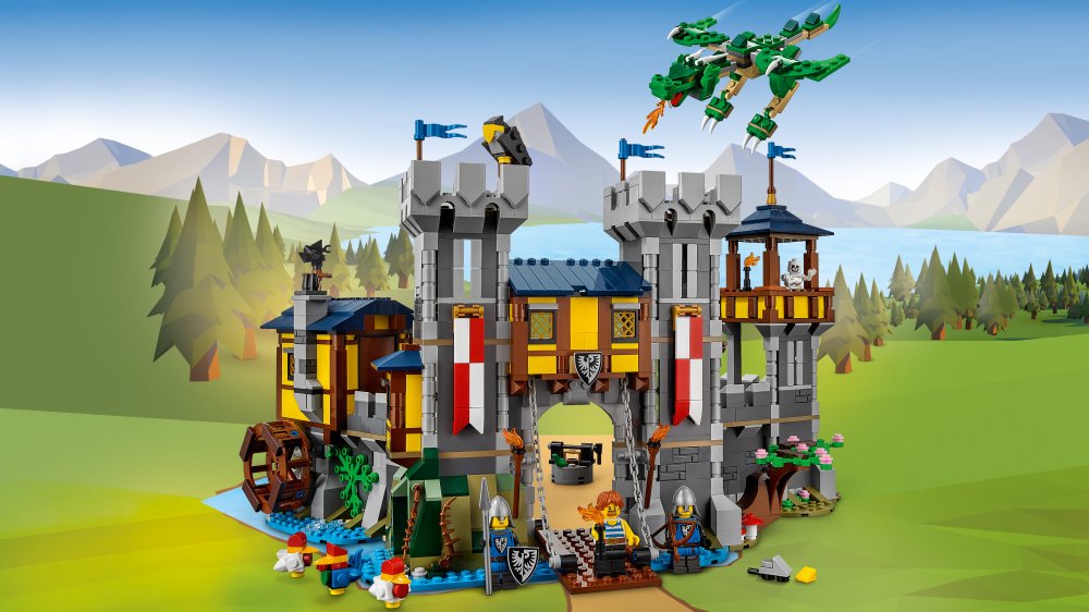 LEGO Creator Kit de construction de château médiéval 3 en 1 pour