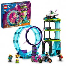 LEGO® City 60361 Provocarea supremă de cascadorii pe motocicletă