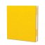 LEGO® Notatnik z długopisem żelowym jako klipem - żółty
