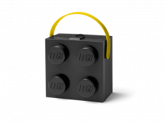 LEGO® scatola con maniglia - nero