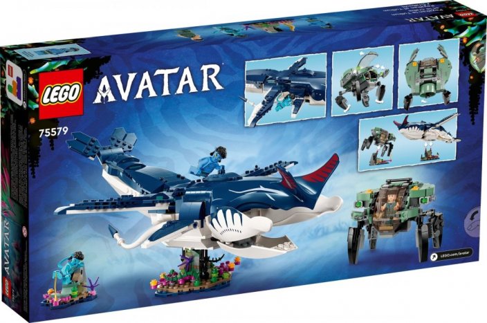LEGO® Avatar 75579 Payakan le Tulkun et Crabsuit