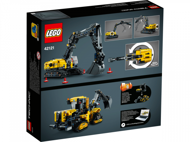 LEGO® Technic 42121 Nagy teherbírású exkavátor
