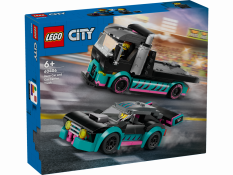 LEGO® City 60406 Carro de Corrida e Camião de Transporte de Carros