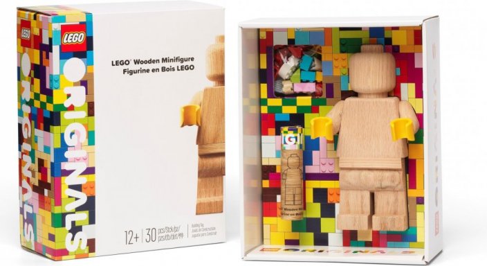 LEGO® 5007523 Drevená minifigúrka