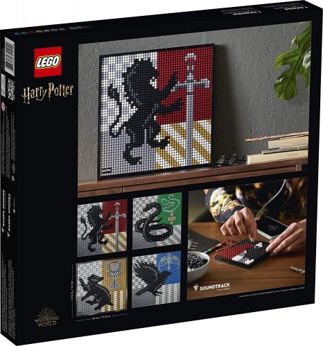 LEGO® Art 31201 Harry Potter™ Hogwarts™ Crests