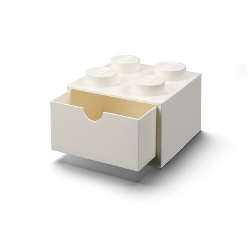 LEGO® asztali doboz 4 fiókkal - fehér