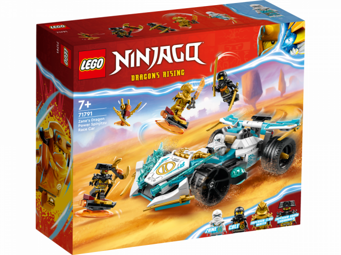 LEGO® Ninjago® 71791 Zanes Drachenpower-Spinjitzu-Rennwagen