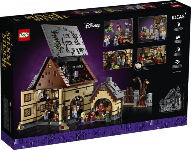 LEGO® Ideas 21341 Disney Hókus pókus: Chatka sestier Sandersonových