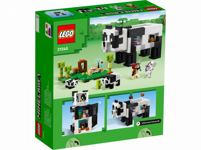 LEGO® Minecraft® 21245 Pandie útočisko