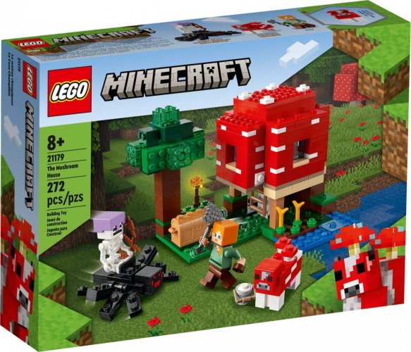 LEGO® Minecraft® 21179 Das Pilzhaus